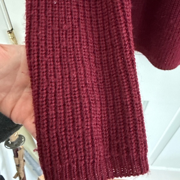 Staccato Women's Sweater - Size Small - Color - Berry / Wine Red - Picture 2 of 10